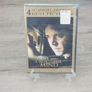 A Beautiful Mind (DVD, 2001) Russell Crowe Ed Harris New